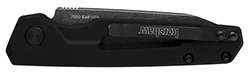 Launch 11, Automatic Push Button Knife, Aluminum Handle, Secure Grip