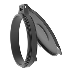 Alumina Flip-Back Lens Cover, 52mm, VX-5/6, Matte