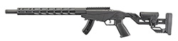Precision, .22 LR, 18" Threaded Barrel, M-LOK Handguard, Black, 15-rd
