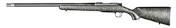 Ridgeline, 6.5 Creedmoor, 24" Carbon Fiber Barrel, Stainless, Green/Black/Tan Webbing Stock, 4-rd