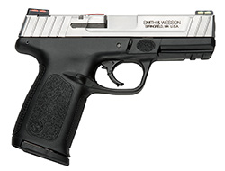 SD40 VE, .40 S&W, 4" Barrel, Hi Viz Sights, Stainless, Black, 10-rd, CA Compliant