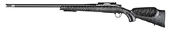 Traverse,  6.5 Creedmoor, 24" Carbon Fiber Barrel, Stainless, Black/Grey Webbing Stock, 4-rd