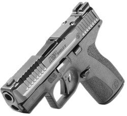 M&P 9 Shield X, 9mm Luger, 3.6" Barrel, TS, Optics Ready, Front Night Sights, Black, (1) 13-rd & (1) 15-rd