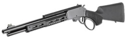 S&W Model 1854 Stealth Hunter, .45-70, 16.5" Barrel, Large Loop, HIVIZ H3 Sight, Pic Rail, Black, 5-rd