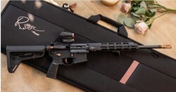 M400 Rose, 5.56 NATO, 16" Barrel, ROMEO5 GEN II, M-LOK, Black, Rose Gold Accents, (2) 30-rd
