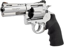 Anaconda, .45 Colt, 4.25" Barrel, Interchangeable Front Sight, Black Hogue Grip, Stainless, 6-rd