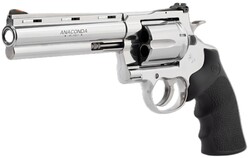 Anaconda, .45 Colt, 6" Barrel, Interchangeable Front Sight, Black Hogue Grip, Stainless, 6-rd
