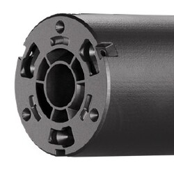 Hexium, .300BLK, HUB Taper Direct Thread Mount, Titanium Core, Black