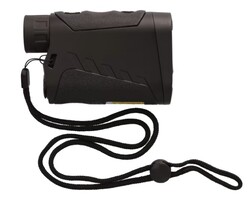 Buckmaster 1800 Laser Rangefinder, 6x22mm, Red LED Display, Class1M, Black