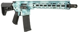 Anime 15, 5.56 NATO, 16" Threaded Barrel, M-LOK, Blue, 30-rd