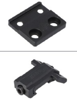 Foxtrot-MSR Full Size Rifle Mounted White Light, 1350 Lumens, Black