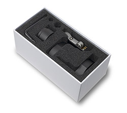 BTC Adapter, 56-64mm Objective, Thermal Clip-On, Black