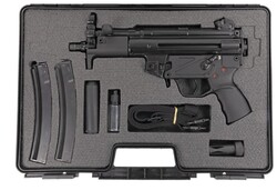 MAC 5K, 9mm, 5.5" Threaded Barrel, Rear Diopter Adjustable Sights, Black (2) 30-rd