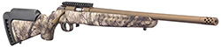 American Rimfire, .22WMR, 18" Threaded Barrel, Burnt Bronze, Go Wild Camo, 9-rd