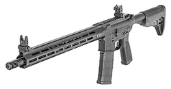 Saint Victor, 5.56x45mm, 16" Barrel, Flip Up Sights, 6-Position Stock, Black, 30-rd PMAG