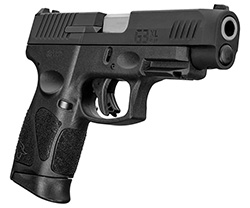 G3XL, 9mm, 4" Barrel, Serrated Slide, Black/Black, (2) 12-rd