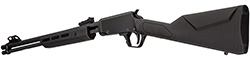 Gallery, .22 LR, 18" Barrel, Adjustable Fiber Optic Sights, Black/Black Synthetic, 15-rd