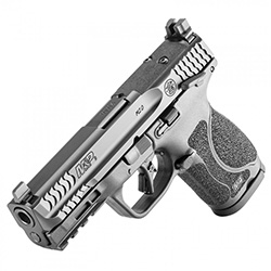 M&P M2.0 Compact, 9mm, 4" Barrel, Optic Ready, Thumb Safety, Blk, 15-rd
