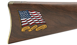 Military Service Tribute 2nd Edition, .22LR, 20" Octagon Barrel, Engraved, Blued/Walnut, 16-rd