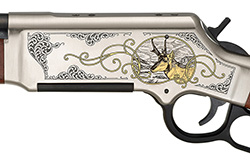 Long Ranger Antelope Wildlife Edition, .243 Win, 20" Round Barrel, Engraved, Blued/Walnut, 4-rd