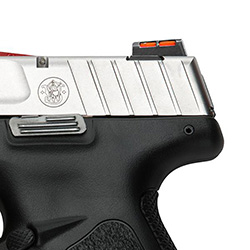SD40 VE, .40 S&W, 4" Barrel, Hi Viz Sights, Stainless, Black, 10-rd, CA Compliant