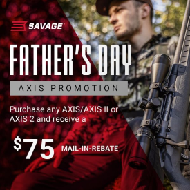 Savage Arms Father's Day Rebate