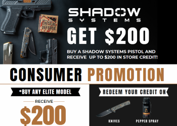 Shadow Systems $200 Consumer Rebate